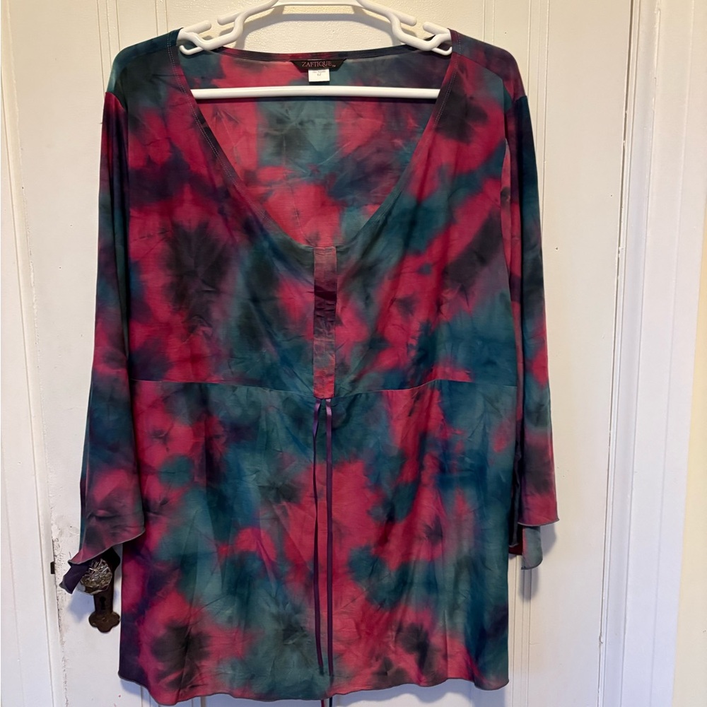 Zaftique size 6x tunic